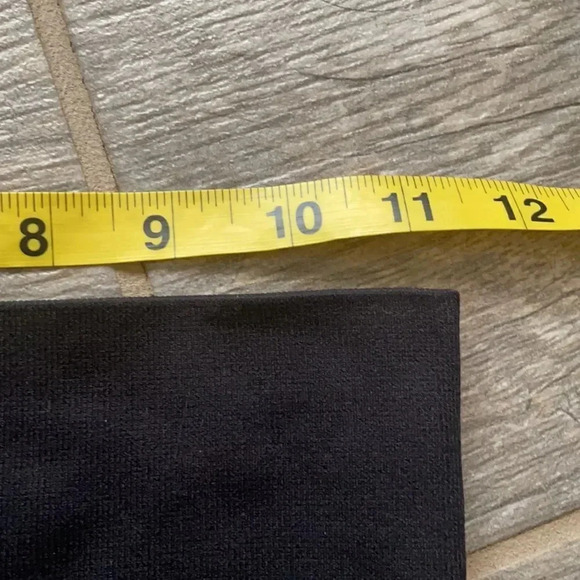 Spanx Black Lamn Cropped 20099R  Leggings, women’s size Small (2-4) - Picture 5 of 13